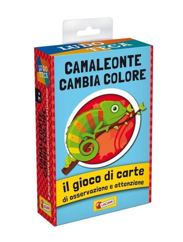 LUDOTECA Le Carte Dei Bambini Camaleonte Cambia Colore