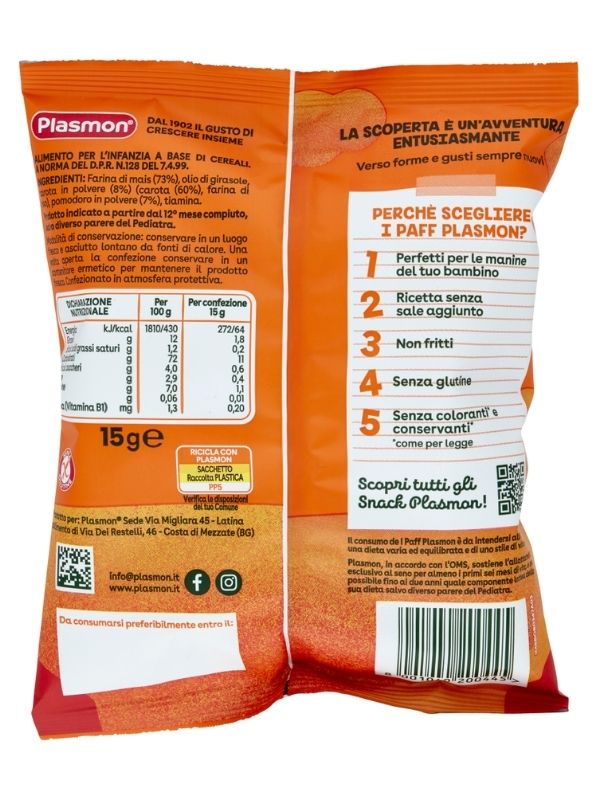 PASMON I Paff Karotte Und Tomate 15G