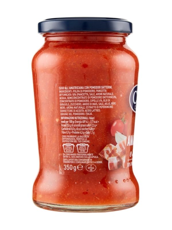 CIRIO Sugo Amatriciana E Datterini 350G