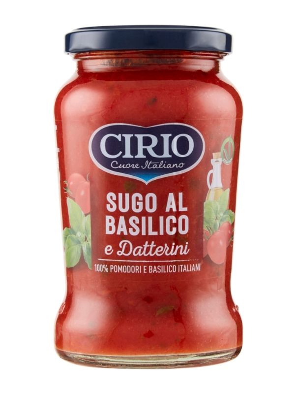 CIRIO Sauce Basilic Et Datterini 350G