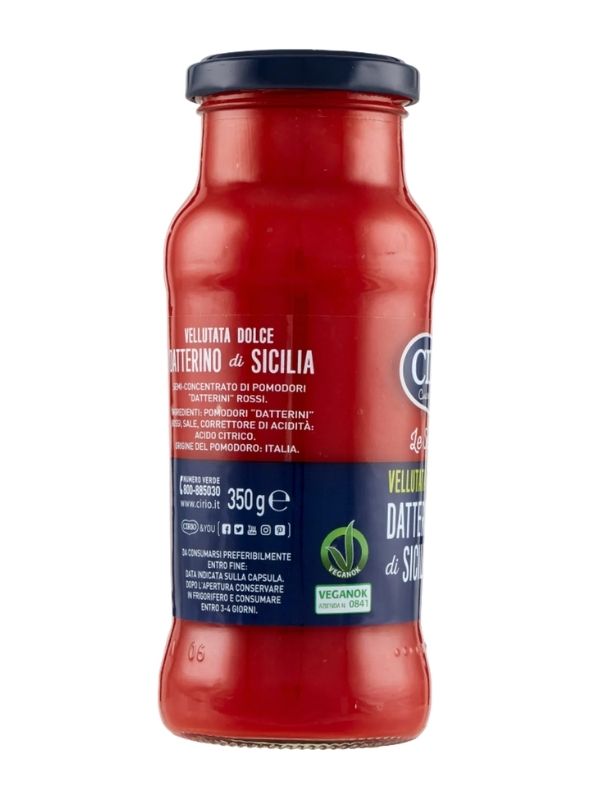CIRIO Sauce Sicilienne Datterini Douce 350G