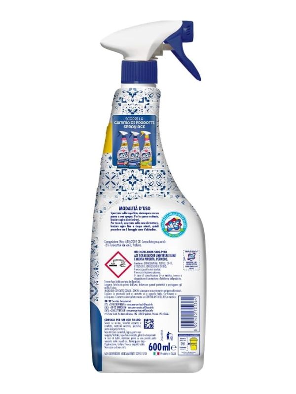 ACE Universal-Sprühentfetter Limette Und Minze 600Ml