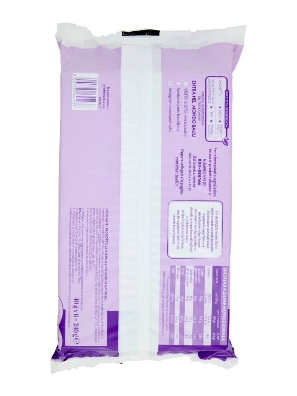 BAULI Croissant Classico 6X50G