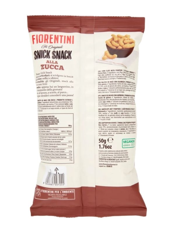 FIORENTINI Snick Snack Kürbis 50G