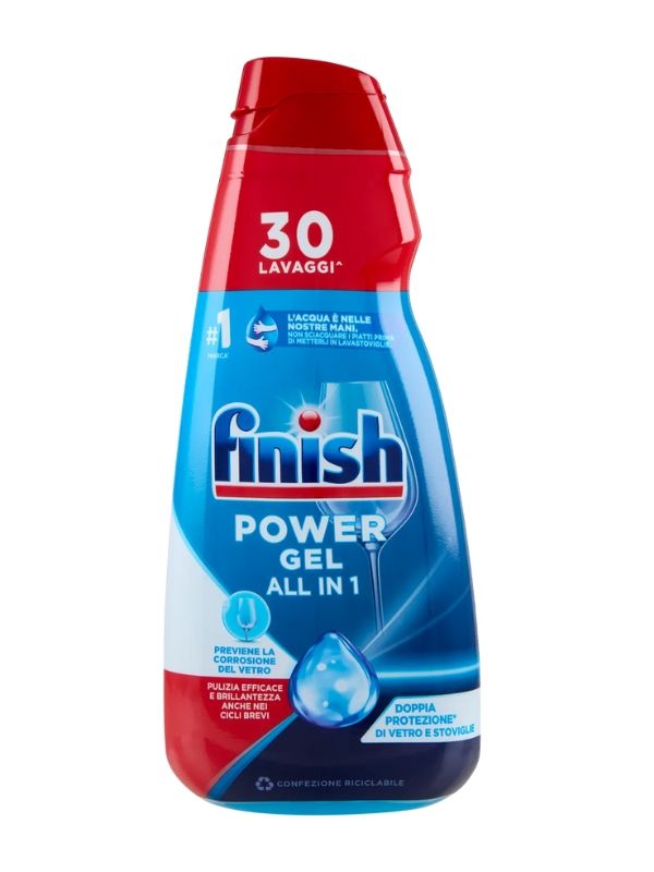 FINISH Gel Lavastoviglie Max Power All In One 600Ml