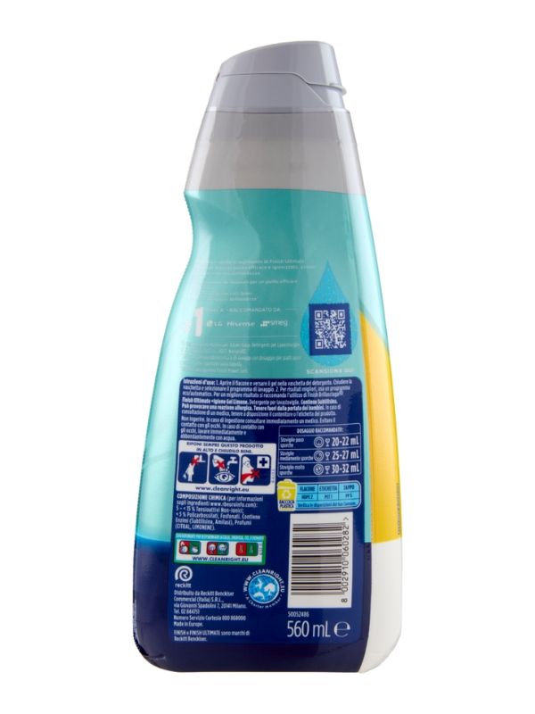 FINISH Geschirrspülgel Ultimate All In One Zitrone 560Ml