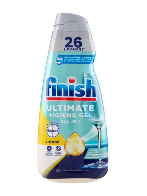 FINISH Geschirrspülgel Ultimate All In One Zitrone 560Ml