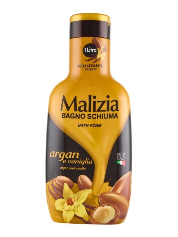 MALIZIA Badeschaum Argan Und Vanille 1000Ml