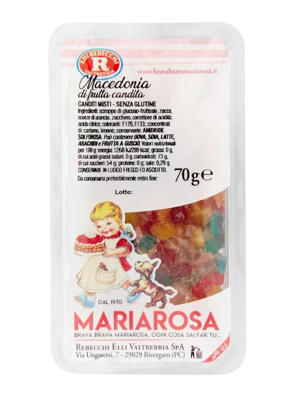 REBECCHI Mariarosa Kandierter Obstsalat 70G