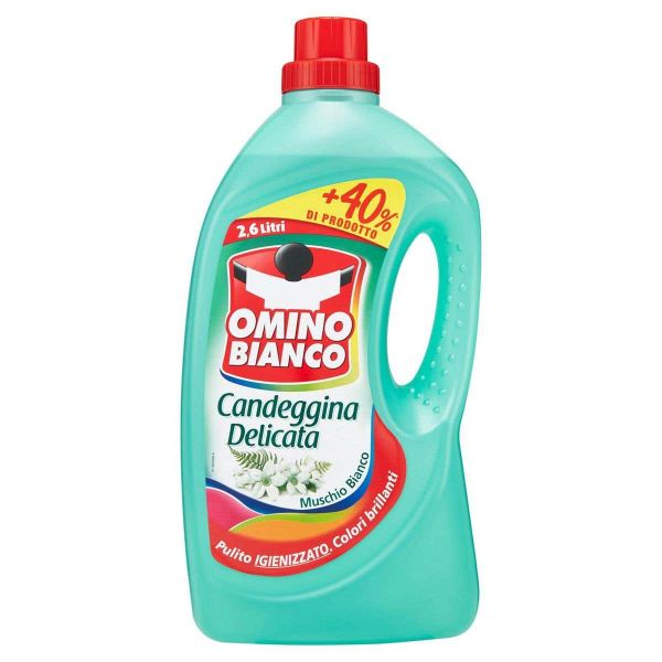 OMINO BIANCO Candeggina Delicata Muschio Bianco 2,6 L   