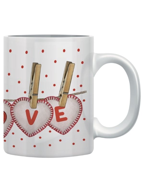 Mug Love Pinces À Linge 
