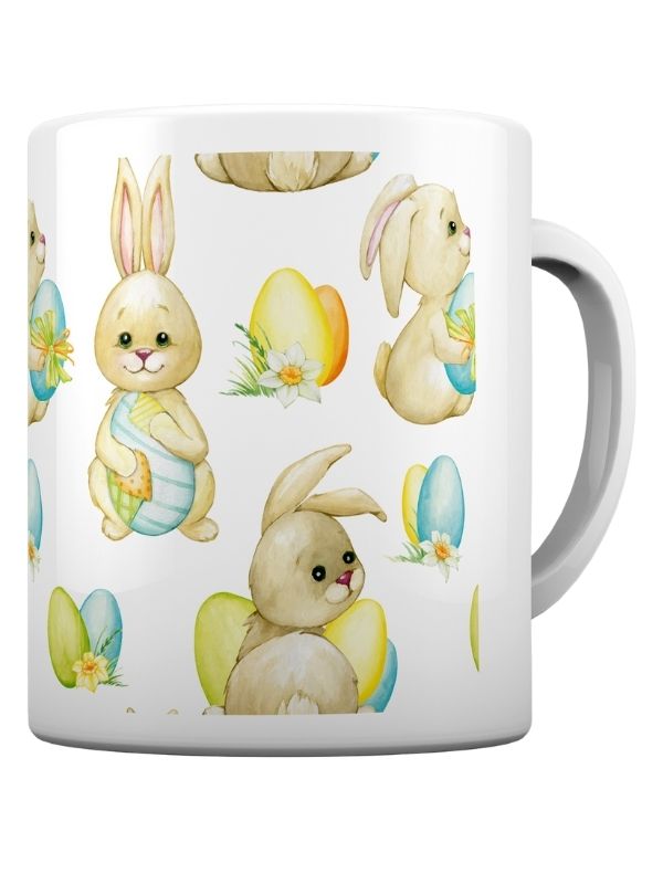 Mug Pâques Lapins Et Oeufs 