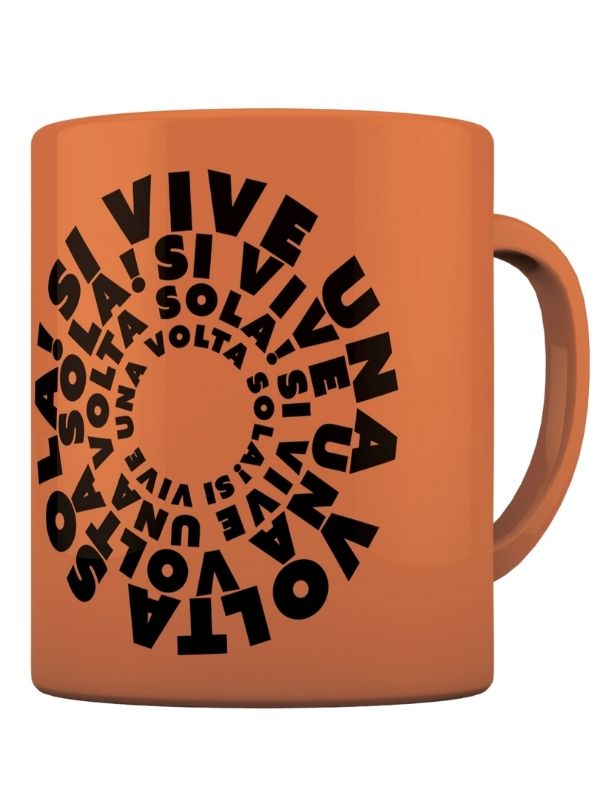 Mug Color Si Vive Una Volta Sola 