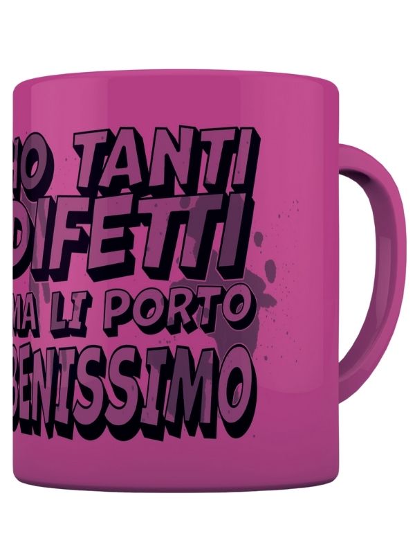 Tazza Color Ho Tanti Difetti Ma Li Porto Benissimo 