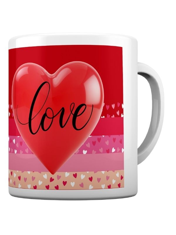 Mug Love Cœur Rouge 