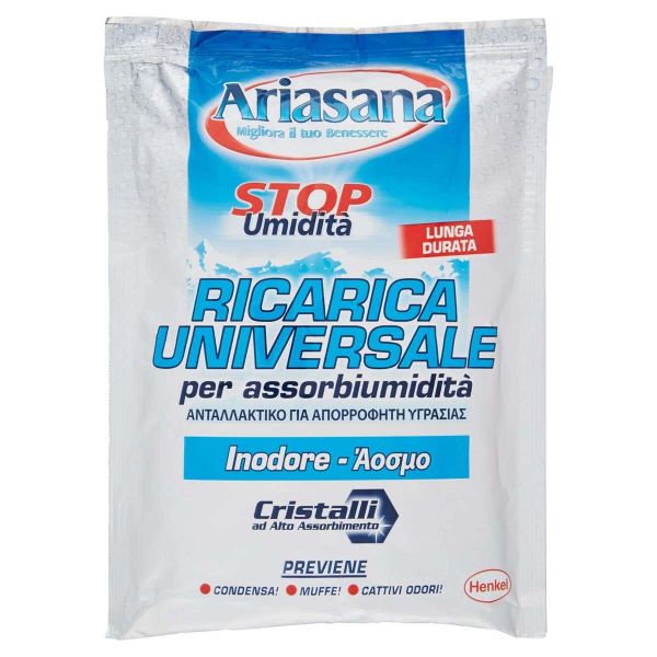 ARIASANA Ricarica Universale per Assorbiumidità Inodore 450 g - Da Moreno