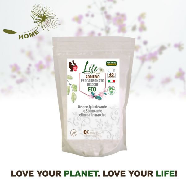 Life Green Ecodetergente Percarbonato di Sodio 500 gr