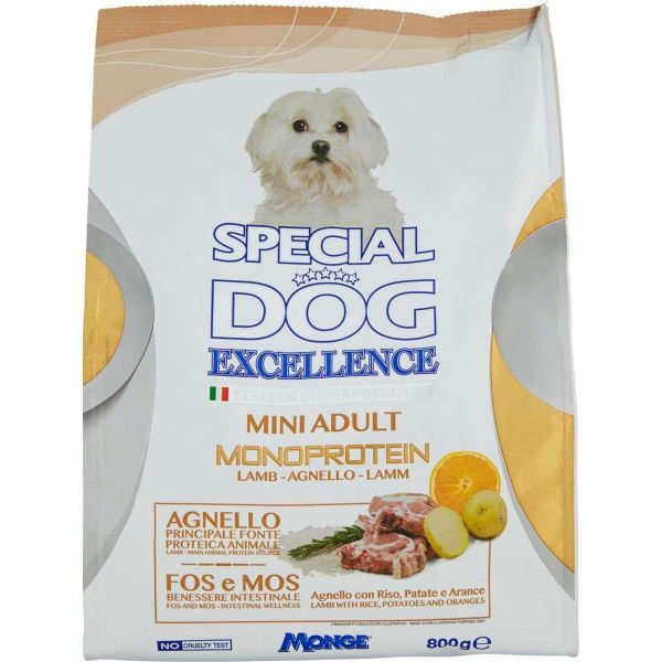 Special Dog Excellence Monoproteina Crocchette Cane Mini Adult Agnello 800 g