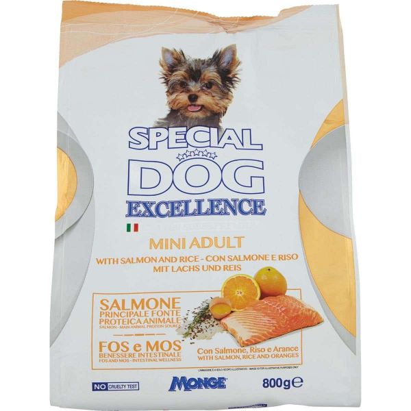 Special Dog Excellence Monoproteina Crocchette Cane Mini Adult Salmone 800 g