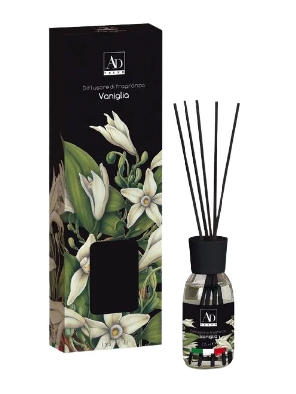 Diffusore Di Fragranza Con Midollini Vaniglia 125Ml
