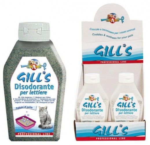 GILL'S Disodorante per Lettiera  300GR Elimina Odori