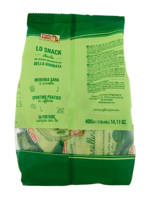 PUGLIA SAPORI Il Tarallino Multipack 10X40G