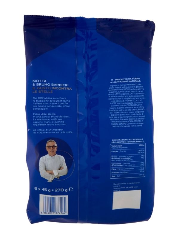 MOTTA Pain Au Chocolat 6X45G