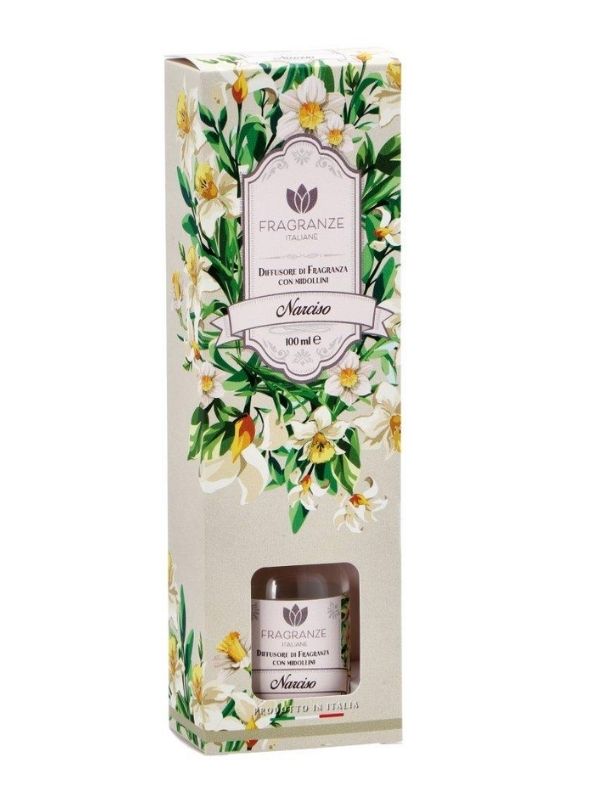 Diffusore Di Fragranza Con Midollini Narciso 100Ml