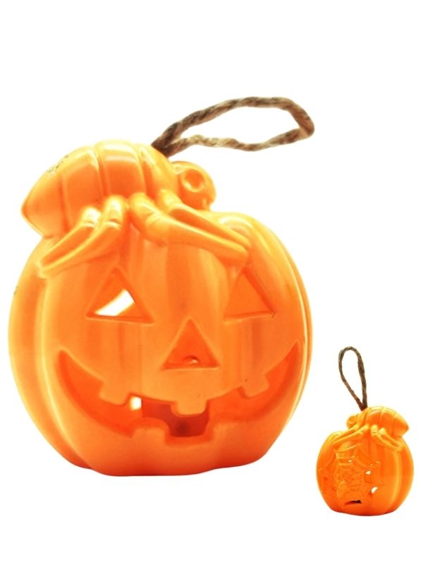 Halloween-Dekoration Nachtkürbis Mit Licht 7.5X7Cm