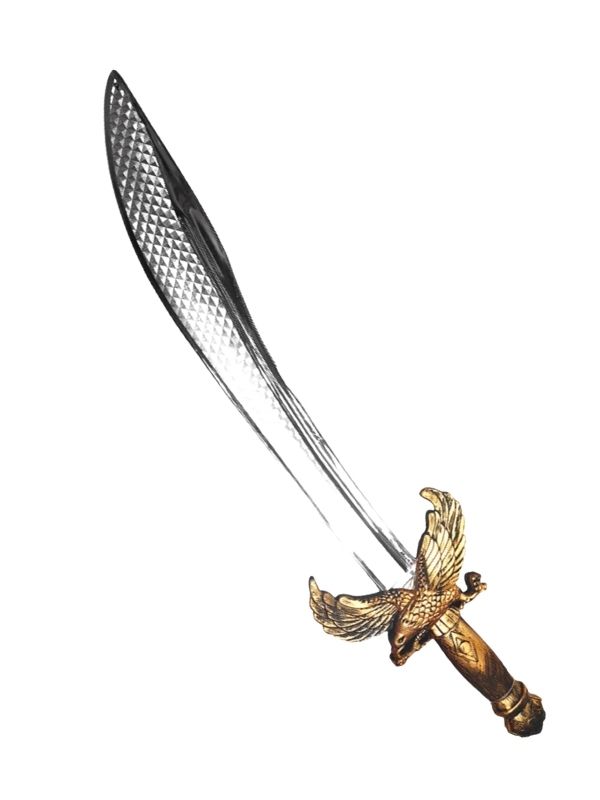 Halloween-Accessoire Antikes Messer 50Cm
