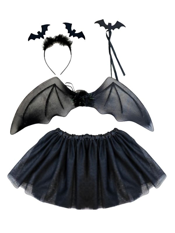Costume D'Halloween Ensemble Avec Chauves-Souris 