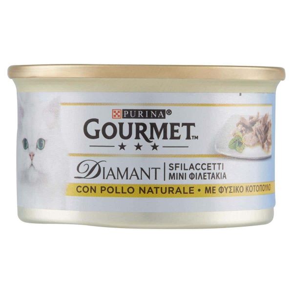GOURMET DIAMANT Futter Katzenfilets Huhn 85 gr