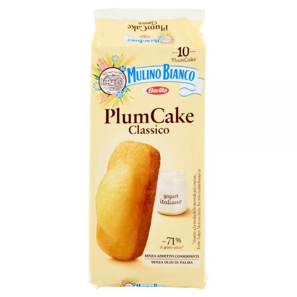 MULINO BIANCO Plumcake allo Yogurt 10 Merendine     