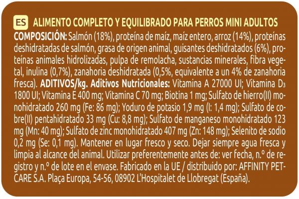 Ultima Cibo per Cani Mini Crocchette Sensitive con Salmone e Riso - 1,5 kg