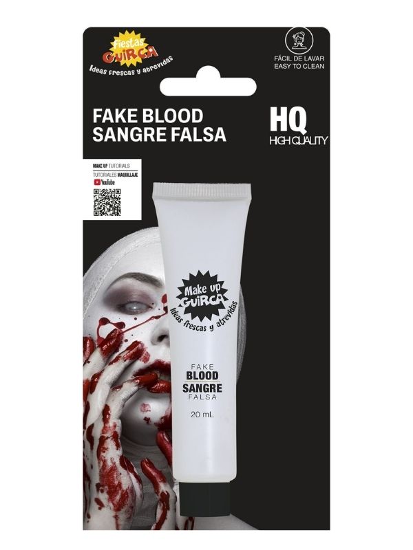 Accessorio Halloween Tubo Di Sangue Lavabile 20Ml