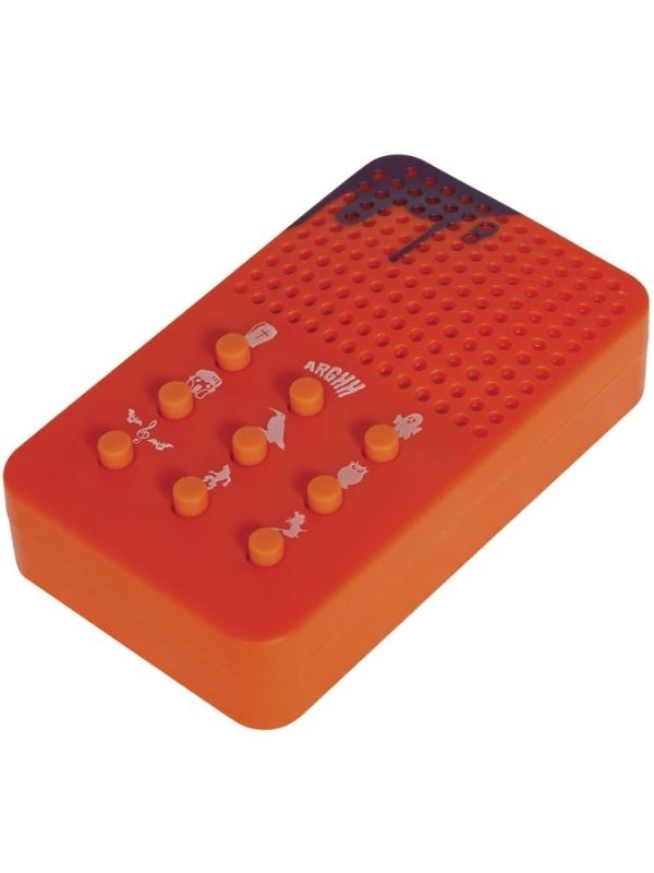 Accessorio Halloween Autoparlante Con Rumori Tetri 10Cm