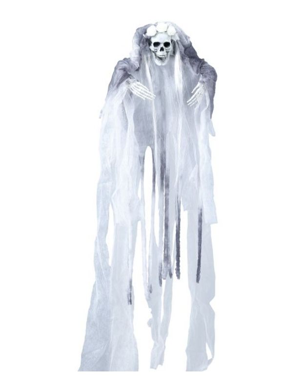 Deco Halloween Sposa Scheletro Da Appendere 70Cm