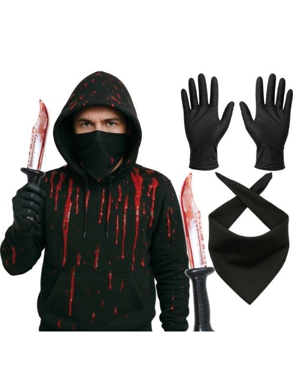 Accessorio Halloween Set Da Killer 