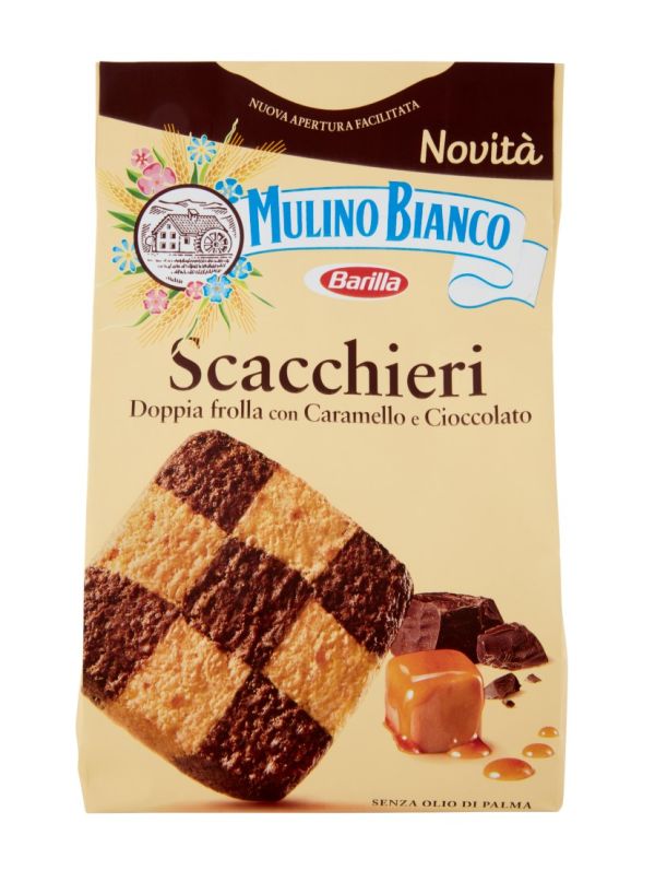 MULINO BIANCO Scacchieri Caramello E Cioccolato 300G