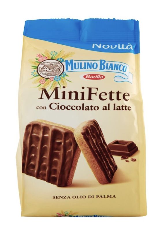 MULINO BIANCO MiniFette Con Cioccolato Al Latte  110G