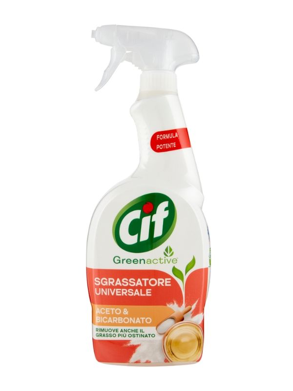 CIF Sgrassatore Spray Universale Aceto E Bicarbonato 650Ml