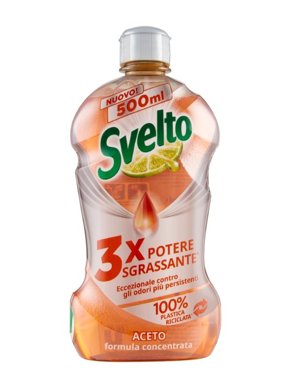 SVELTO Detersivo Piatti Concentrato Aceto 500Ml