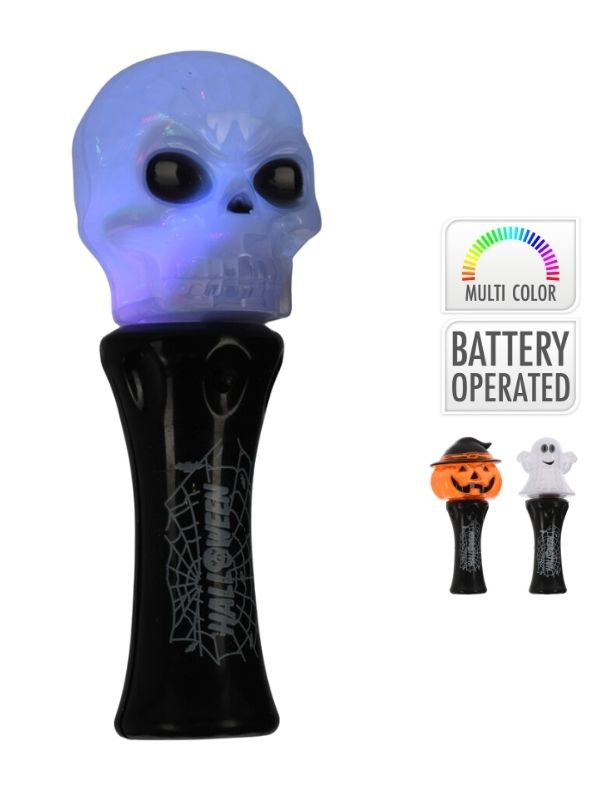 Déco Halloween Per La Casa Bacchetta Con Luce Led 15Cm - Assortito