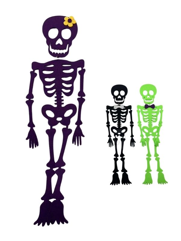 Déco Halloween Per La Casa Scheletro Da Appendere 49Cm - Assortito