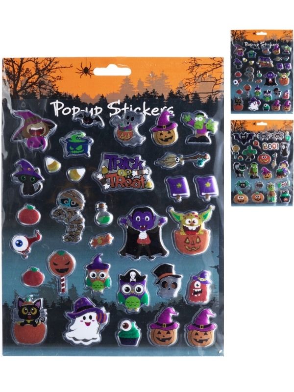 Déco Halloween Per La Casa Stickers Pop Up - Assortito