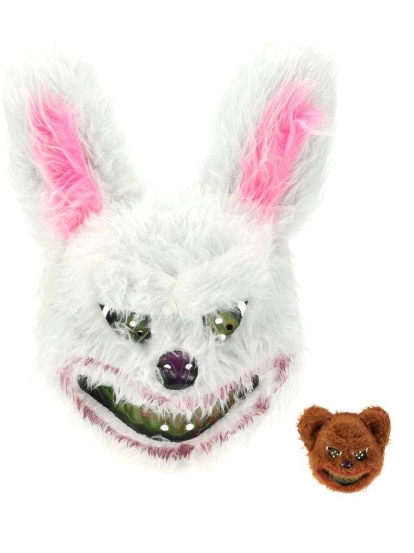 Accessorio Halloween Maschera Horror Animale - Assortito