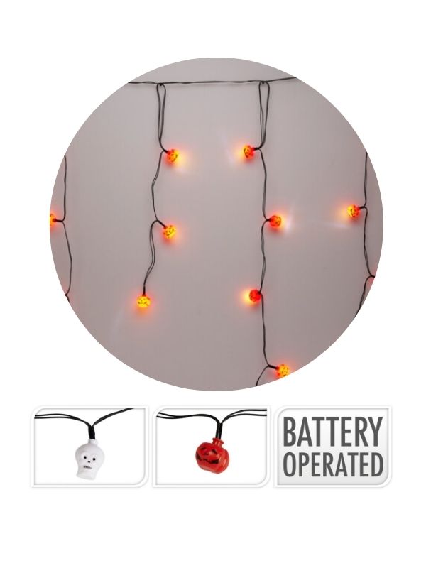 Déco Halloween Per La Casa Tenda Con 50 Led - Assortito
