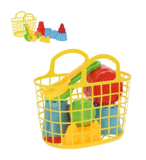 Sac En Plastique Avec Jouets De Mer