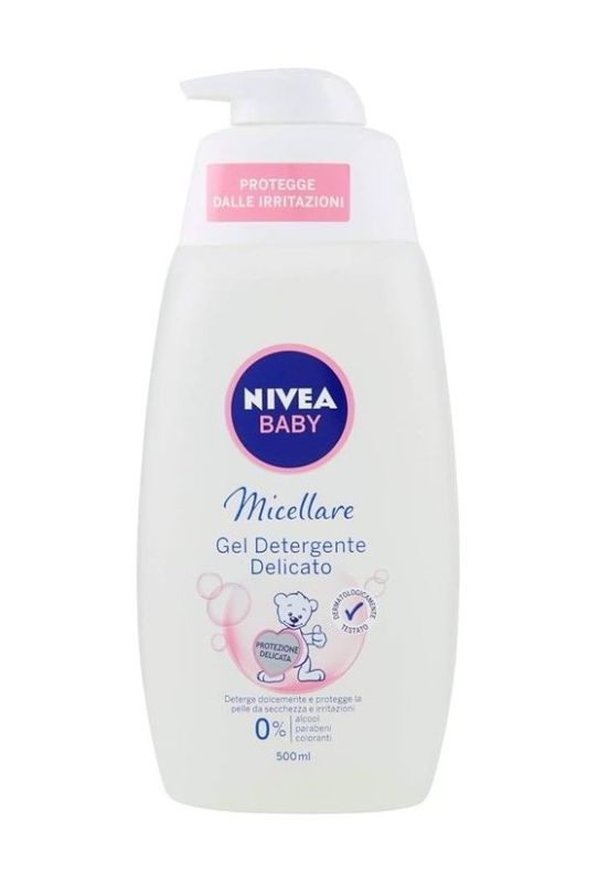 NIVEA BABY Gel Detergente Delicato Micellare 500Ml
