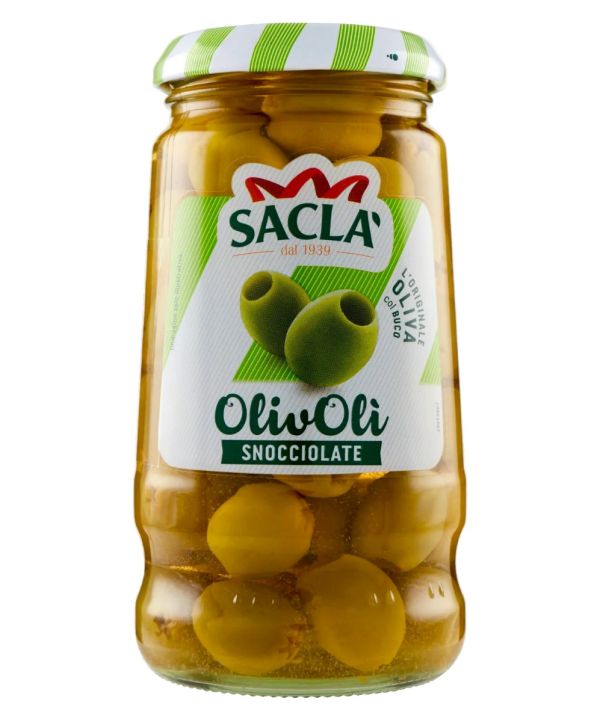 SACLA Olive Verdi Snocciolate 290G